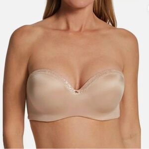 Le Mystere Safari Strapless Bra Size 34DD/E NWT